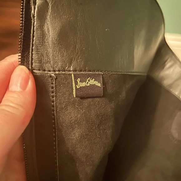 Sam Edelman Penny black leather boots Size 6 - Picture 4 of 7